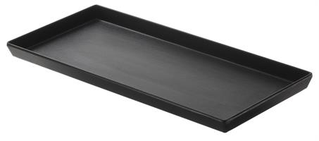 VASSOIO NERO CM.32,6X15X2 T8264 MELAMINA LANZAROTE