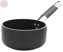 CASSERUOLA ALTA 1 MANICO CM.20 ALSC2105SSPIC20 AL-BLACK 5MM