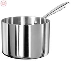 CASSERUOLA ALTA 1 MANICO CM.20 ALUM10520 ALUINOX MIRROR 1907