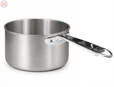 Contacto Casseruola In Acciaio Inox 18/10 20 Cm – Adatta A Induzione, Qualità Professionale