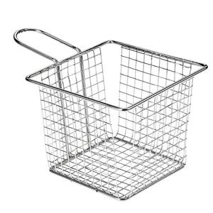 CESTELLO ACCIAIO 18/8 MINI 12,7X12,7X10 T5420