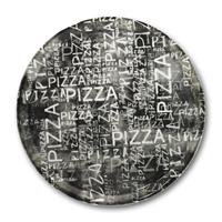 PIATTO PIZZA BLACK & WHITE CM.31 04019#Z70 SATURNIA