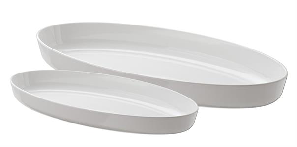 PIROFILA OVALE MELAMINA SNOW LEONE DECORAZIONI