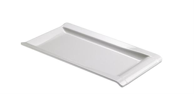 VASSOIO BIANCO LE PERLE CM.33X20X2,5 T8142