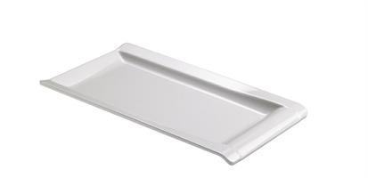 VASSOIO BIANCO LE PERLE CM.33X20X2,5 T8142