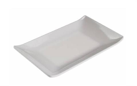 VASSOIO BIANCO MELAMINA CM.23X14X2,5 T8157