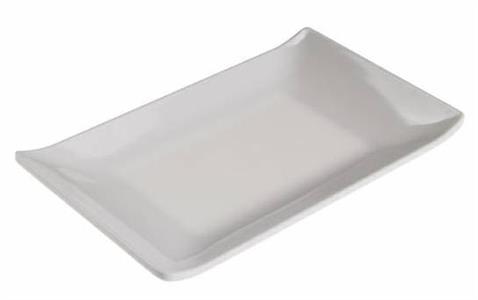VASSOIO BIANCO MELAMINA CM.28,6X18X2,8 T8158
