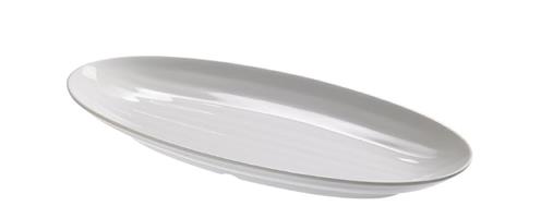VASSOIO OVALE BIANCO CM.45X20X4,5 T8145