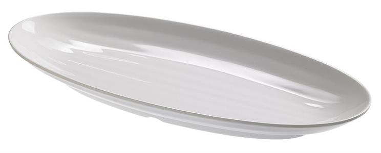 VASSOIO OVALE BIANCO CM.66X29X6,3 T8170