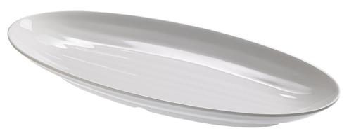 VASSOIO OVALE BIANCO CM.66X29X6,3 T8170
