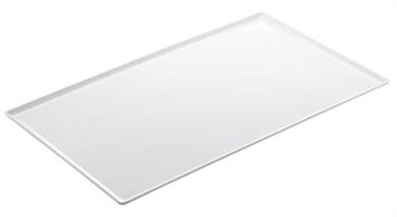 VASSOIO GASTRONORM SNOW GN.1/2 T8421 CM.32X26,5 MELAMINA BIANCA