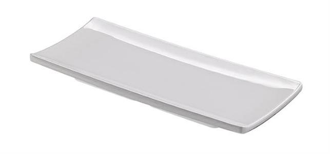 VASSOIO RETTANGOLARE LISCIO CM.24X10X2 T8130