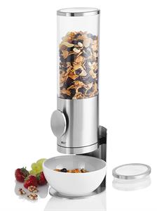 DISPENSER CEREALI INOX E ACRILICO CS11 12X17X44 H.