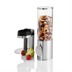 DISPENSER CEREALI INOX E ACRILICO CS11 12X17X44 H.