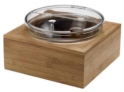 PORTAYOGURT COMPLETO BAMBOO  S1001 CM.26X26    LEONE