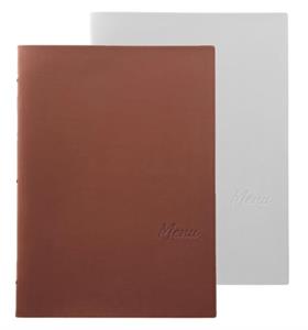 PORTAMENU'LISBONA FORMATO A4 CON 6 PAGINE PVC