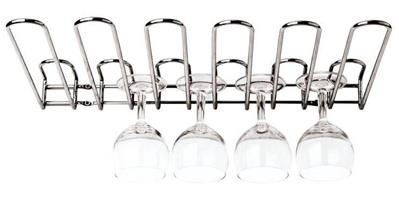 RASTRELLIERA BICCH. CM.45X31 INOX 44060-02 FISSAGGIO MURO