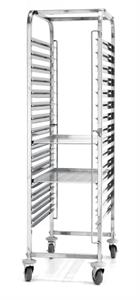 CARRELLO PORTATEGLIE 60X40 15 POSTI 810651 69X51,5X169,5