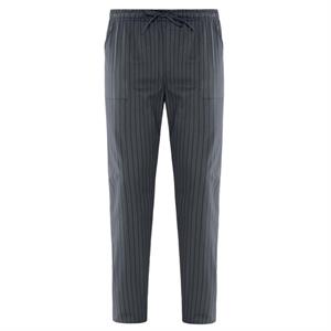 PANTALONE ENRICO GRIGIO RIGATO NERO 19P08P20R119 TAGLIA XL