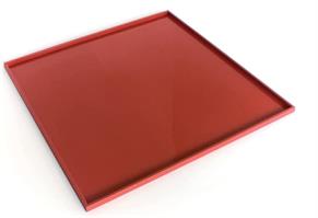 TAPPETO CON BORDO SILICONE CM.32,5X32,5 H.10 MM