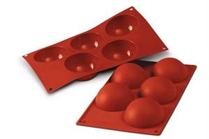 SF001 - STAMPO SILICONE N.5 HALF-SPHERE CM.8 H.4