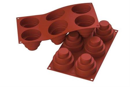 SF148 - STAMPO SILICONE N.6 MINI WONDER CAKES