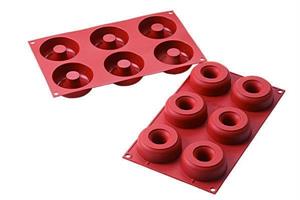 STAMPO SILICONE N.6 DONUTS