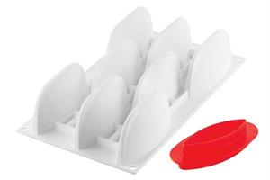 STAMPO SILICONE N.8 VELA CM.11,5X3,5 H.5,7 + CUTTER