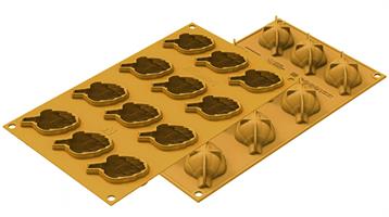 STAMPO SILICONE N.12 CARCIOFO CM.6,2X4,1 H.2,8