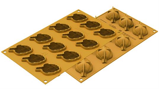 STAMPO SILICONE N.12 CARCIOFO CM.6,2X4,1 H.2,8