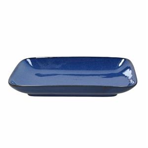 PIATTO RETTANGOLARE FONDO BLU   CM.27,5X18,5X4 JP101260775