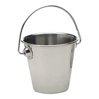 SECCHIELLINO INOX DIAM.9 ALTEZZA 8,5 41524-09 C.MANICO