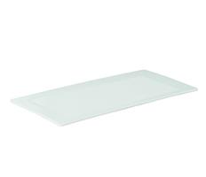 VASSOIO RETTANGOLARE PIATTO CM.37,5X17X2,5 F972 BIANCO TABLE TOP