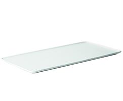 VASSOIO RETTANGOLARE CM.51X25,5X1,7 BIANCO F1062