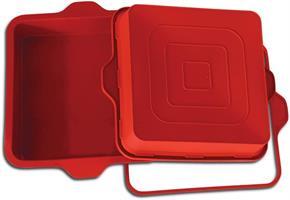 STAMPO TORTIERA SILICONE CM.22,8X22,8X5 SFT306