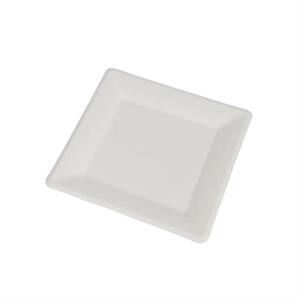 PIATTO QUADRO PZ.50 CM.16X16 YDP036 POLPA DI CELLULOSA conai incluso