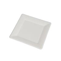 PIATTO QUADRO PZ.50 CM.16X16 YDP036 POLPA DI CELLULOSA conai incluso