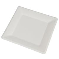 PIATTO QUADRO PZ.25 CM.26x26 YDP031 POLPA DI CELLULOSA