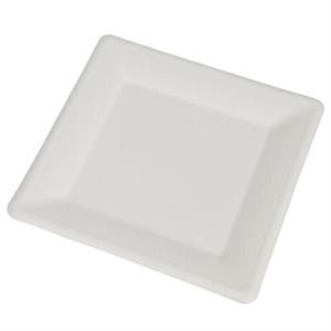 PIATTO QUADRO PZ.25 CM.26x26 YDP031 POLPA DI CELLULOSA