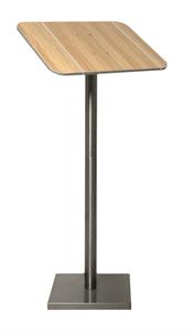 LEGGIO PORTAMENU IN LEGNO ED ACCIAIO MCS-115-TE