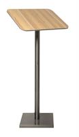 LEGGIO PORTAMENU IN LEGNO ED ACCIAIO MCS-115-TE