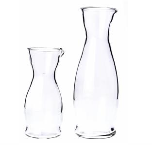 CARAFFA INDRO BORGONOVO CON BECCO SENZA TAPPO | LT.0,5 - LT.1