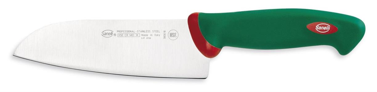 COLTELLO SANTOKU     CM.16 PROF.  380616     SANELLI