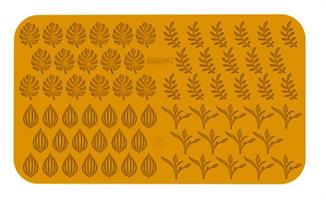 STAMPO N.68 FOGLIE GIARDINO 4 SOGG.  33.323.36.0065