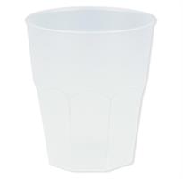 BICCHIERE COCKTAIL PP FROST CL.35 3875-21F PZ.20 GOLD PLAST