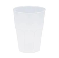 BICCHIERE COCKTAIL PP FROST CL.42 3876-21F PZ.20 GOLD PLAST