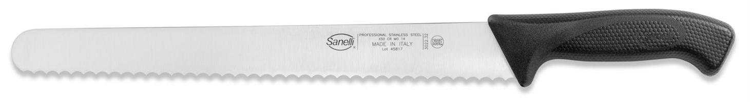COLTELLO PANETTIERE  CM.32 SKIN   302232     SANELLI