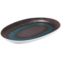 ESTIA VASSOIO OVALE 41,5X27 LEST019BL361415 BLU REATTIVO