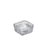 CIOTOLA VETRO CM.10X10 H.5 ML.280 T3206 LEONE