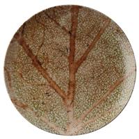 PIATTO PIANO NATURE ESSENCE 67374A05 CM.27,5 PORCELLANA DECORO A